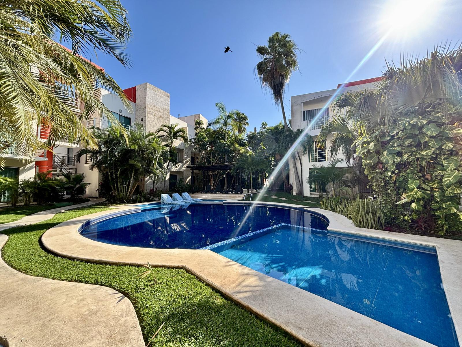 Departamento en Planta Baja — Solidaridad, Playa del Carmen