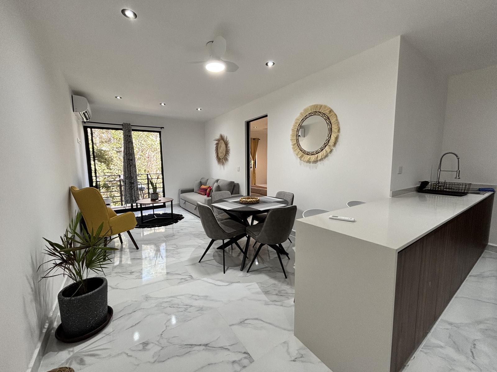 Departamento a Estrenar en Renta — Condominio Selva Residences, Playa del Carmen